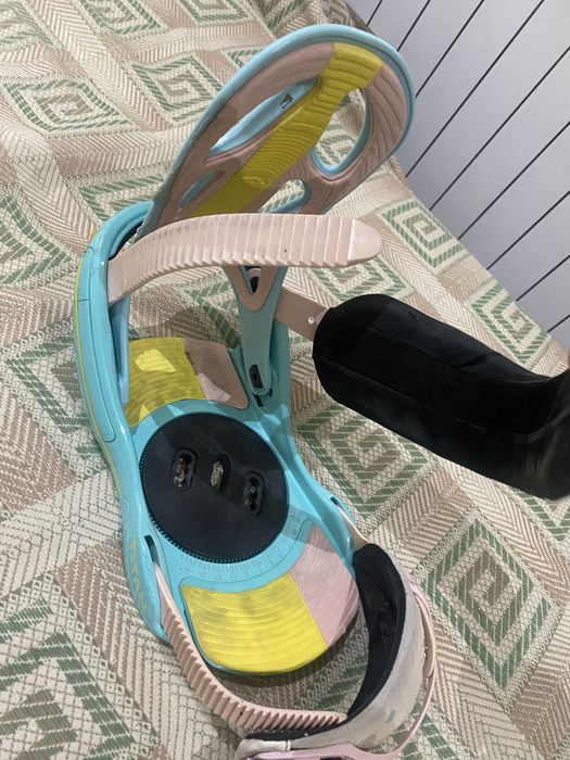 Продаются сноубордические крепления Flux. Под ботинки 38 размера