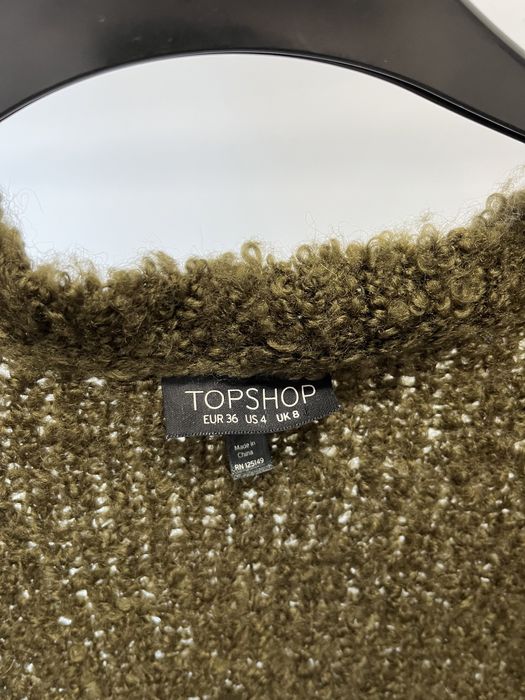 Puluover Top Shop kaki, marime S