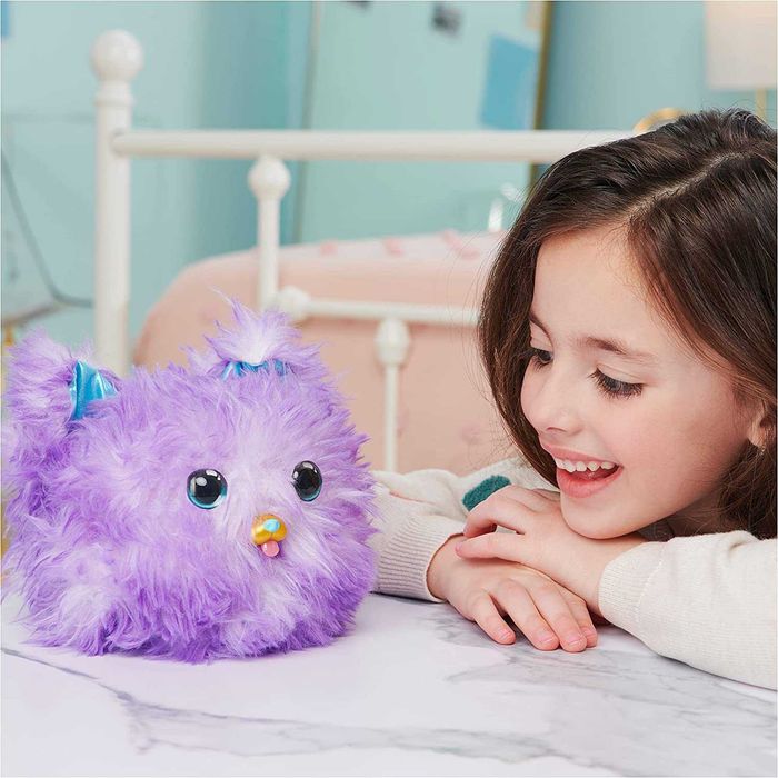 Интерактивна Плюшена топка Пухче Куче Коте Над 100 звука и реакции