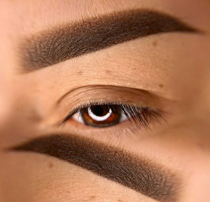 Брови  и губ ламинирование  коррекция permament