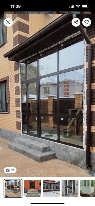 Пластиковые окна перегородки балконы