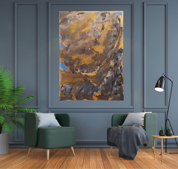 Интерьерные картины ручной работы из акрила, эксклюзивные.