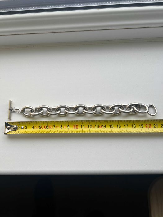 Bratara argint 925 masiva – vintage / antichitate – 108 g