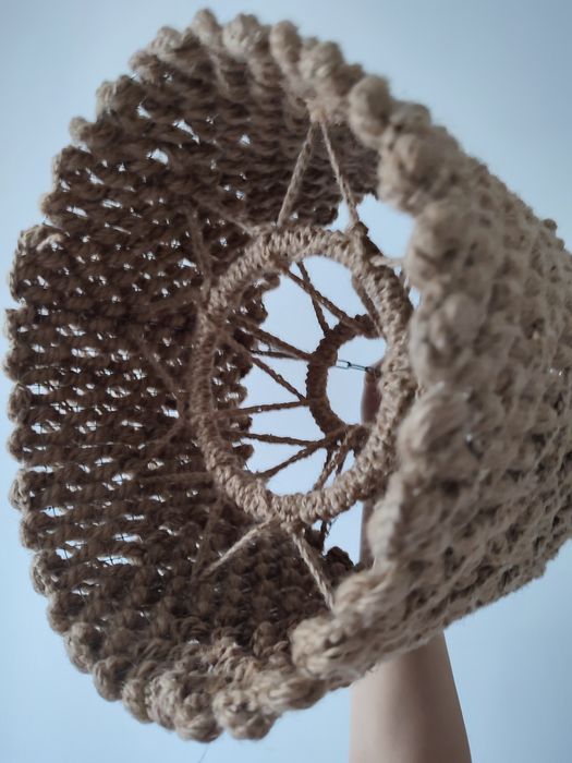 Люстры ручной работы из джута