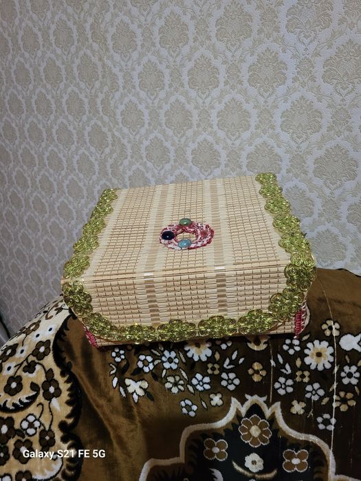 Шкатулки из бамбука