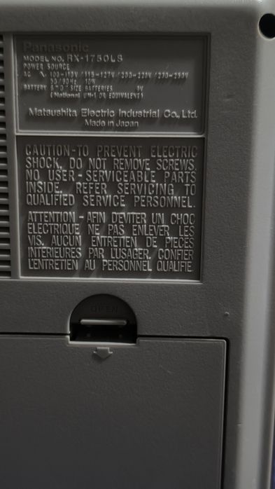Panasonic magnitofon
