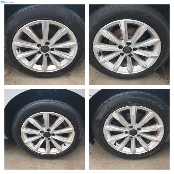 Set 4 Jante Janta Roata Roti Aliaj 215 55 17 R17 Volkswagen Passat B5.5 2001 - 2005 (anvelope vara dot 2024 si 2025) [Q0462]
