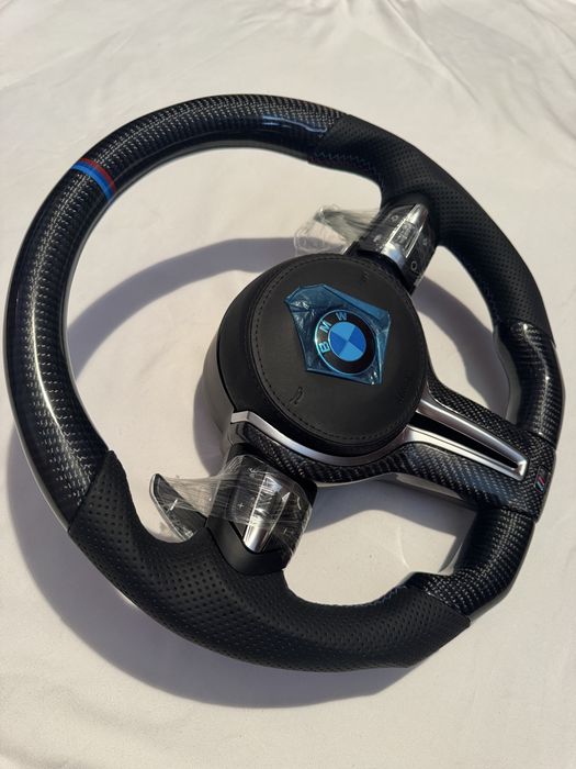 Volan BMW generatia E, plug and play, retrofit e90 e71 70 etc
