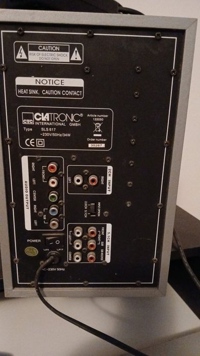 Sistem Audio 5.1 Clatronic SLS 617