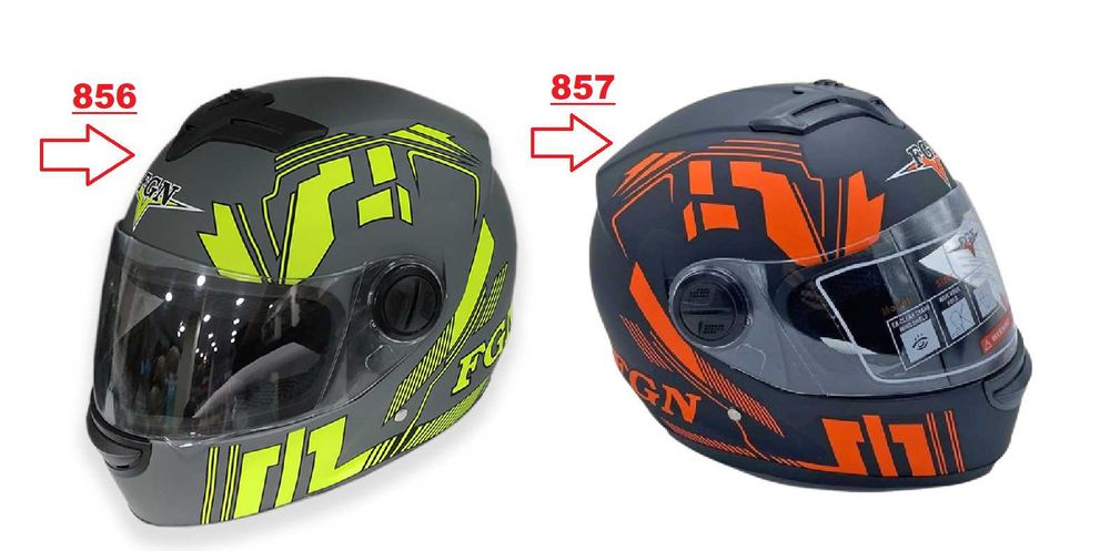 Каска за Мотор Шлем два цвята