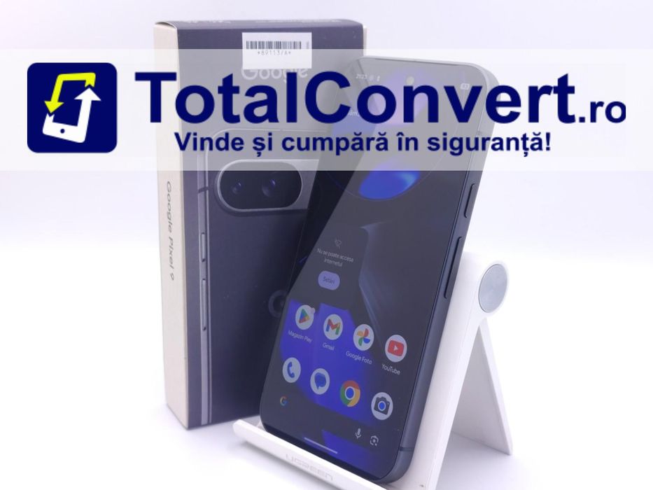 Google Pixel 9 128GB Black 12GB Single SIM, Garantie 24 luni | #D89113