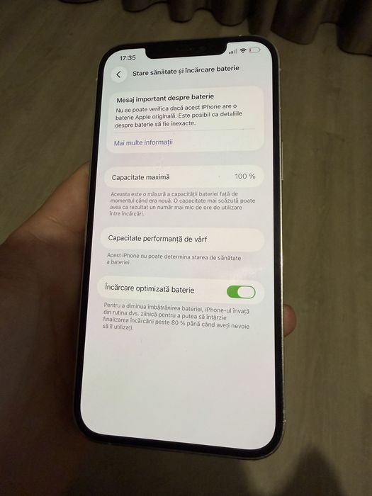 iPhone 12 Pro Max 128GB Silver Baterie 100%