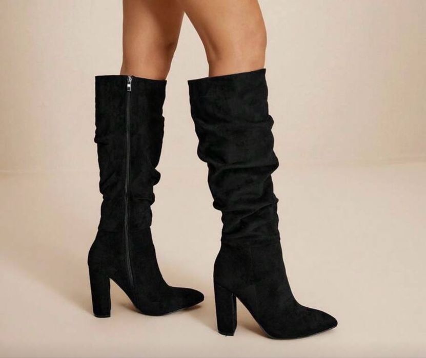 Дамски ботиши на ток