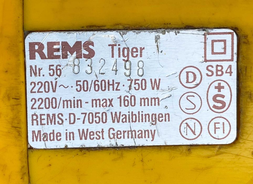 REMS Tiger ANC - Електрически саблен трион