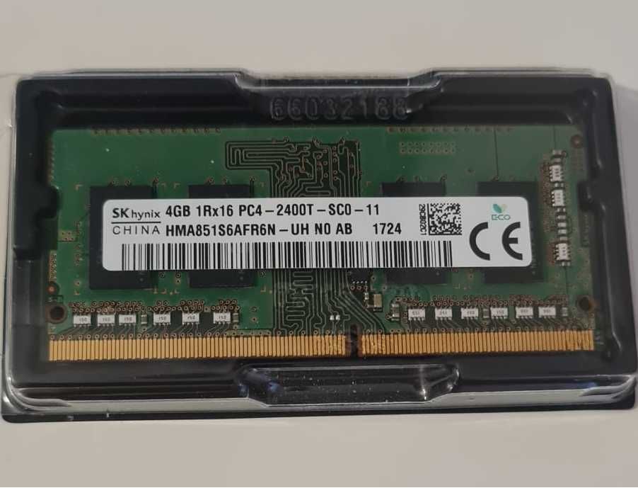 Memorie Ram laptop Hynix 4GB, DDR4 4, 2400MHz, PC4-2400T