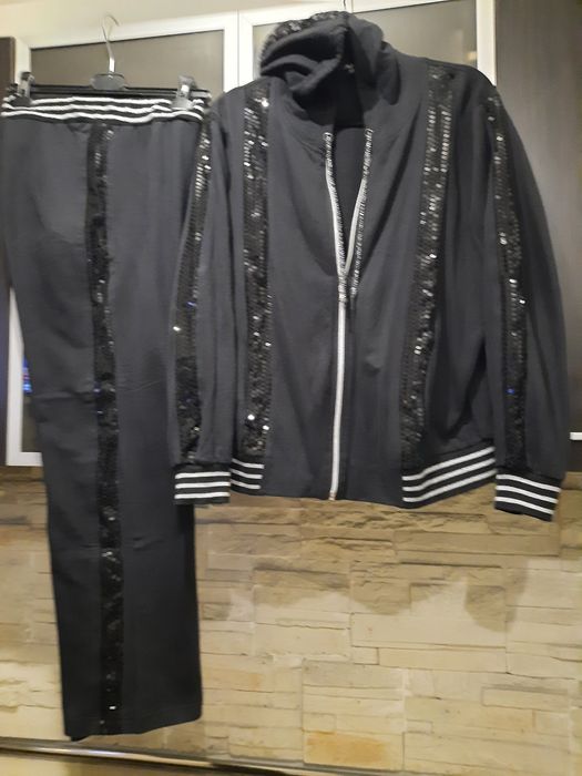 Trening XXL cu paiete,Haine trening,pantaloni