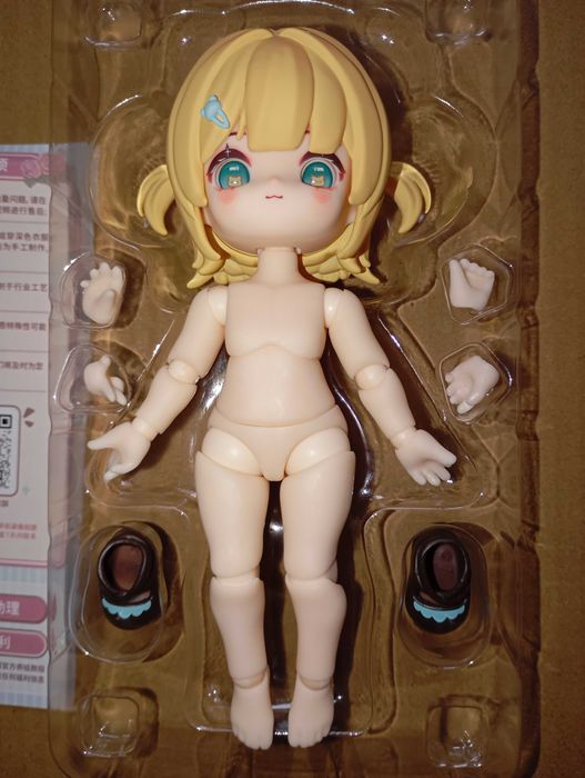 Колекционерска кукла NAGI. Box. BJD. Шарнирна кукла. Венилова.