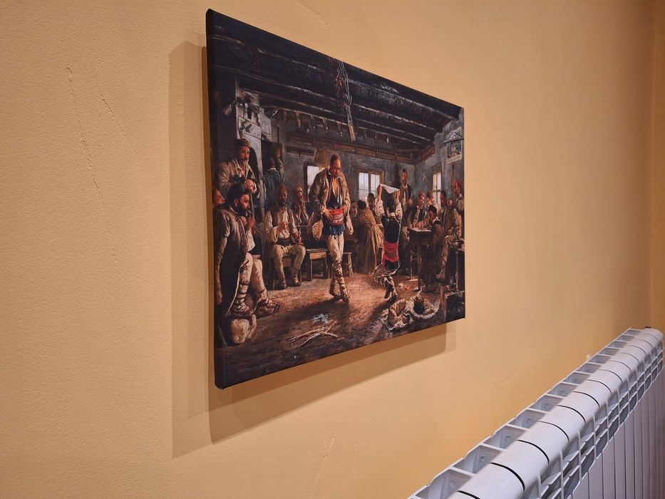 Картина,  репродукция „Ръченицата“ на канава  Най-високо качество