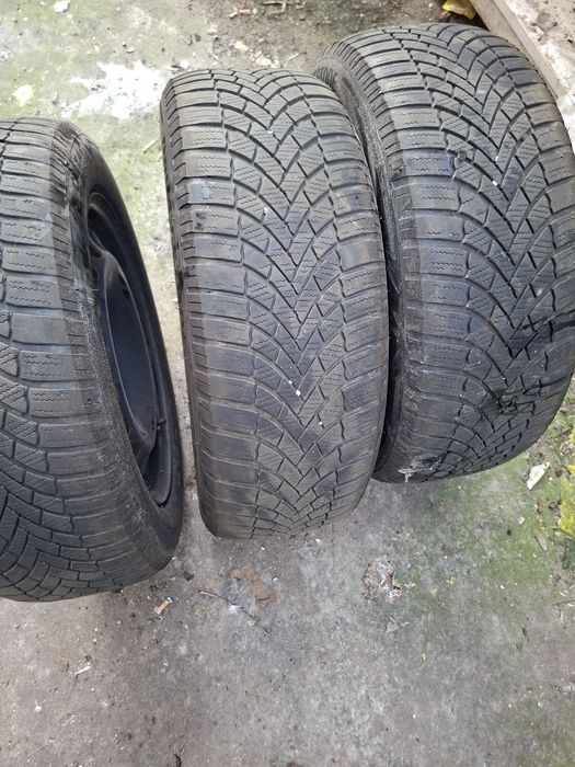Стоманени джанти със зимни гуми 16 5x112  VW