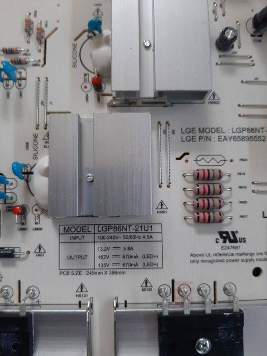 Sursa TV Lg UP80003LA -LGP86T-20U1