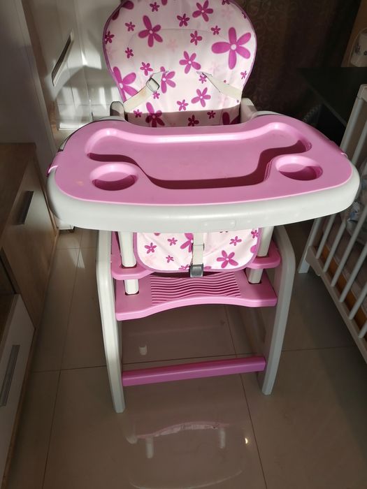 Scaun copil/bebeluș cu masa pentru joaca/luat masa, modular