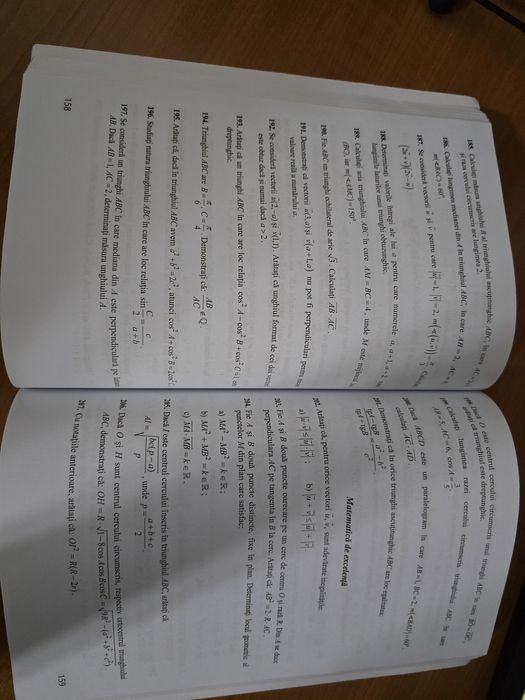 Culegeri matematica liceu