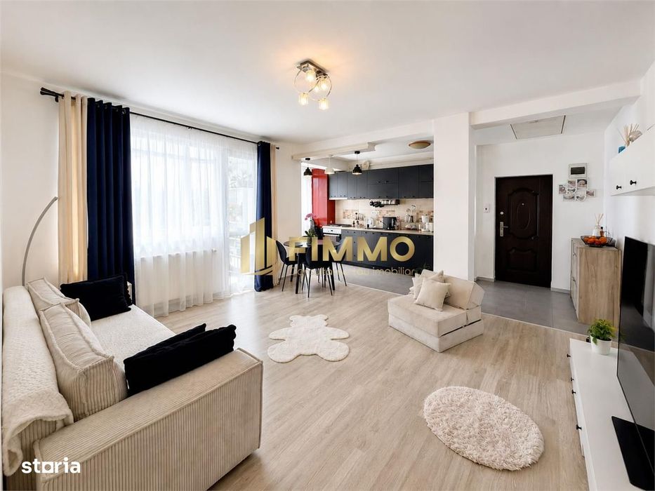 Apartament 2 camere | Obcini | Cartier securizat | 57mp | ID:1834