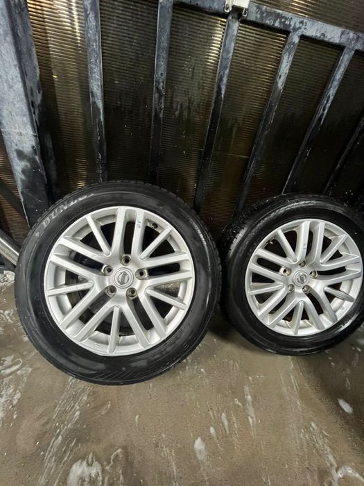 215/55/17. С дисками ниссан марк2 подходит