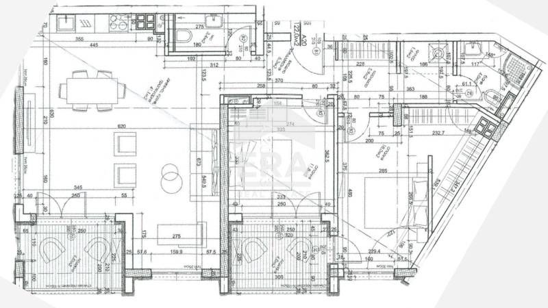 Тристаен апартамент за продажба  в новострояща се жилищна сграда на 10
