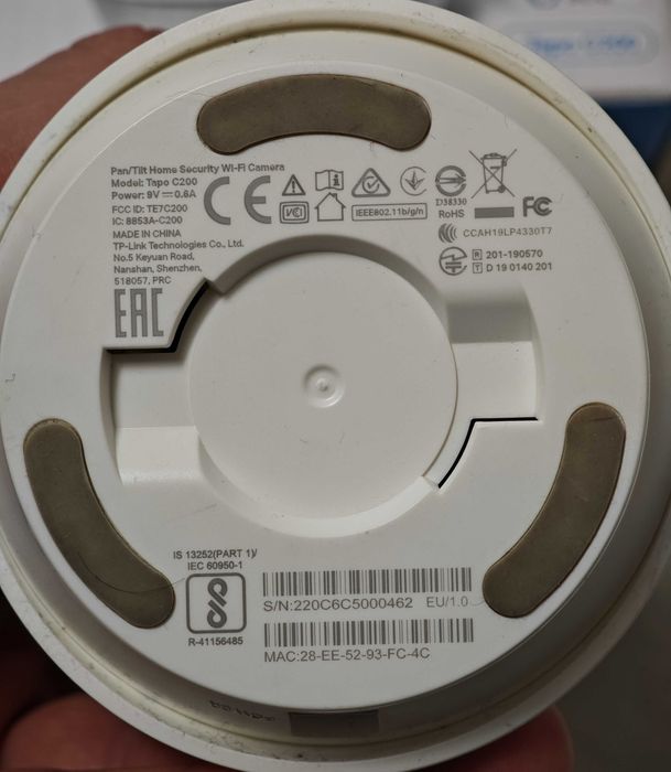 Tapo C200 - Camera supraveghere interior, wireless WiFi, Full HD
