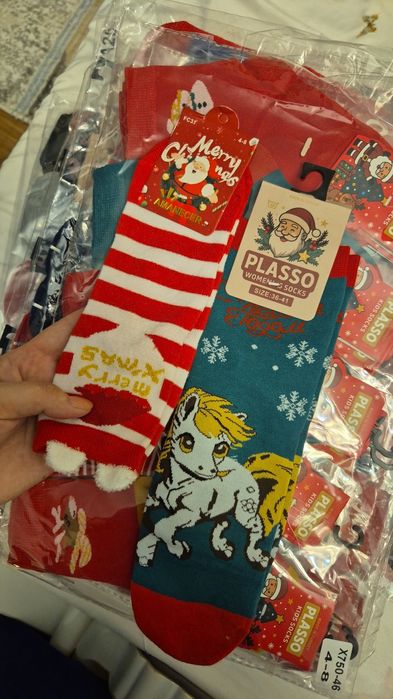 Жаңа жылдық носки