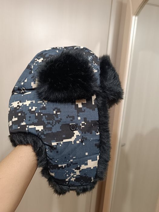 Шапка ушанка на мальчика