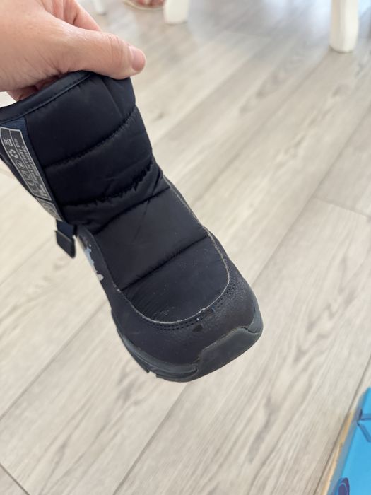 Сапоги зимние синие