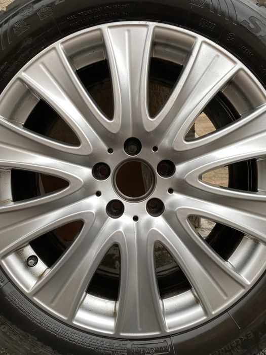 Алуминиеви джанти със зимни гуми за Мерцедес S klas