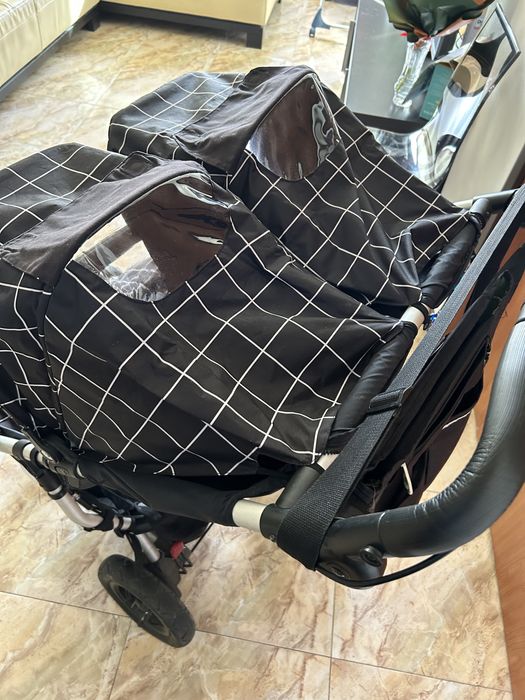 Mountain buggy duet v.3-2 количка за близнаци от първи собственици