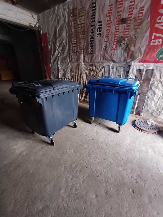 Мусорный бак - контейнер для мусора с доставкой 660/770/1100