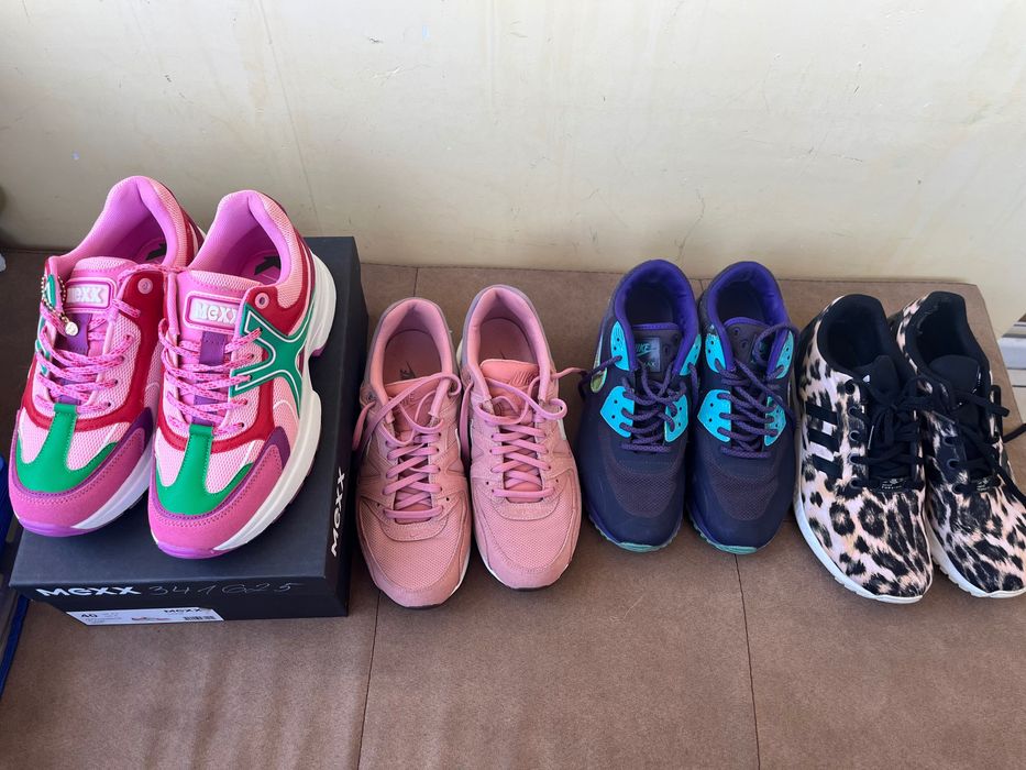 Маратонки Mexx,Nike air max,adidas torsion