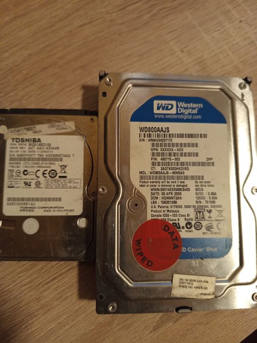 2 hdd unu de laptop