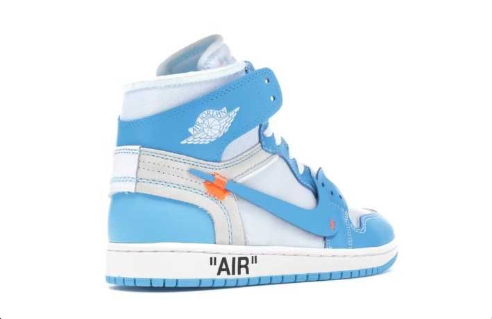 Nike X Off White Air Jordan 1 University Blue