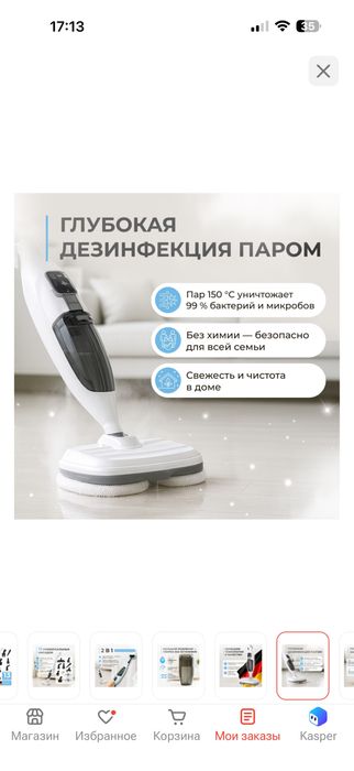 Паровая швабра германия