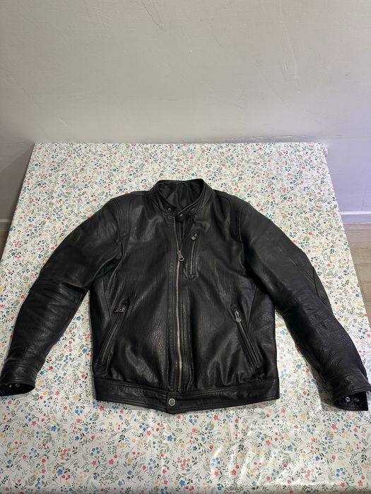 Кожаная куртка Dsquared