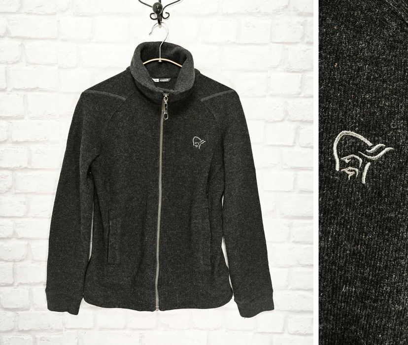 NORRONA Оригинално дамско вълнено яке размер S