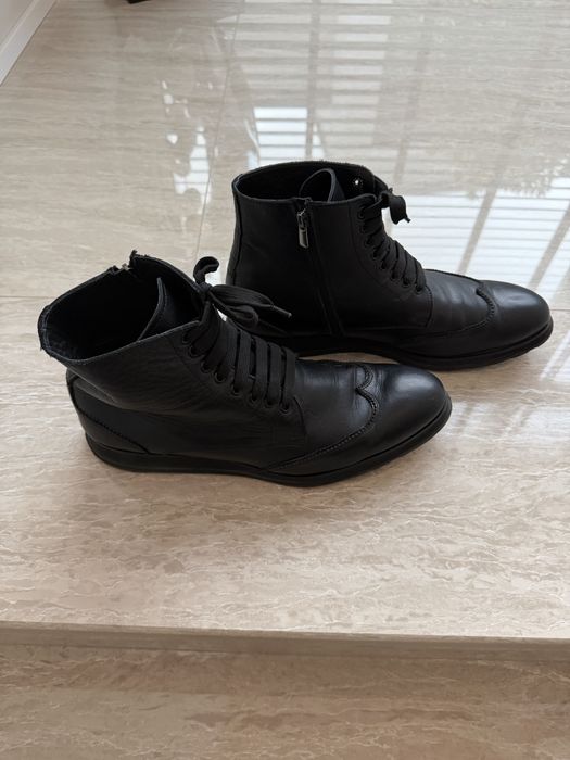 Мъжки кожени боти