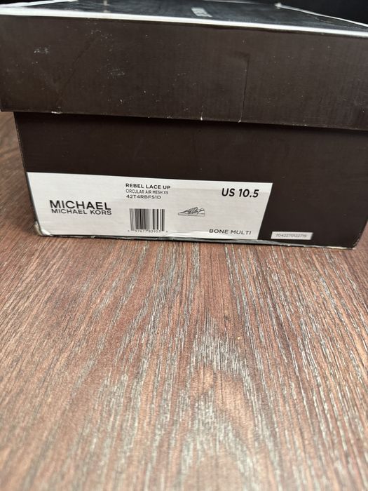 Michael Kors Rebel Lace Up Bone