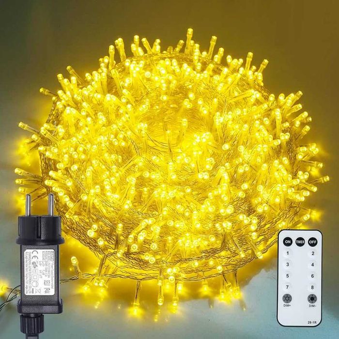 Instalație 50 m cu  1000 led uri