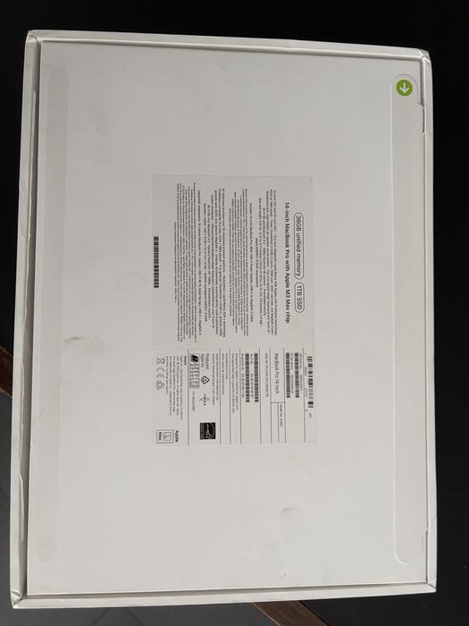 MacBook Pro M3 Max 14” 36GB/1TB – КАТО НОВ + кутия