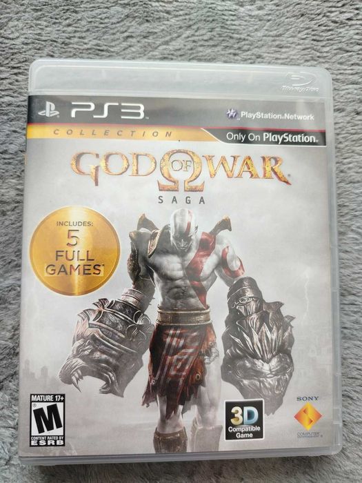 3 Игри за PS3 God of War Collection Saga Playstation 3 Колекция
