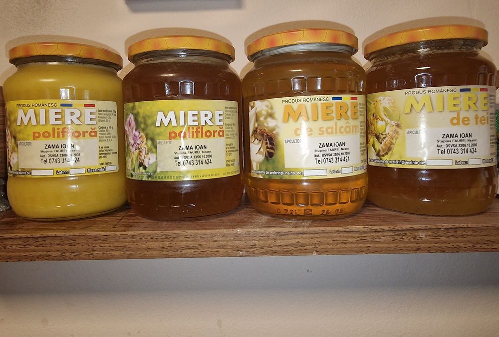 Vând Miere Naturală 100% . Direct de la Apicultor. Gustă diferența!