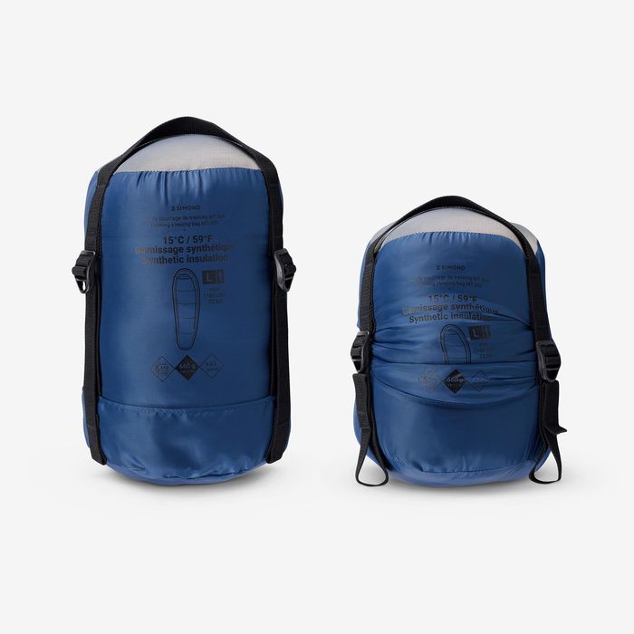 Sac de dormit de trekking 15°c, se poate - produs resigilat Decathlon