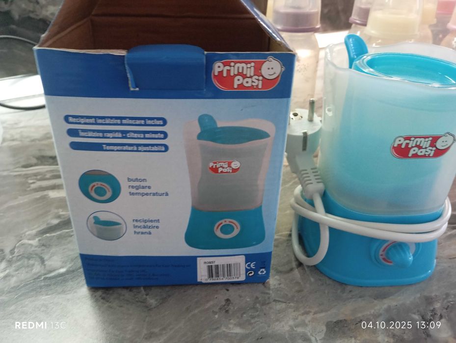 Sterilizator CHICCO+ incalzitor+ 9biberoane 0-2 ani